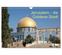 Jerusalem - the Golden City UK-Version (Wall Calendar 2026 DIN A4 Landscape), CALVENDO 12 Month Wall Calendar