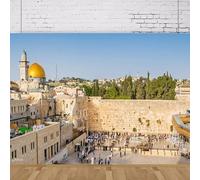Jerusalem The Western Wall Photography Backdrop Temple Mount The Golden Dome Judaism Wailing Wall Ruins Background Banner 250x180CM