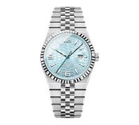 Jeruytgh Man Wrist Watches, with 30-Meter Waterproof, Blue, White, Black, Men Casual Watch, Luminous Wristwatch, Precise Movement, for All-Day Wear at Home or Work