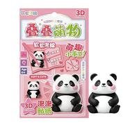 Jeruytgh Stackable Stickers,Artistic Miniature Making Crafts,Mini Scenes Building 3D Stickers | for Page Embellishment Birthday Party Classroom Reward Enthusiast Kids Girls Family