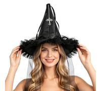 Jeruytgh Witch Hats Spooky Vintage Halloween Cosplay