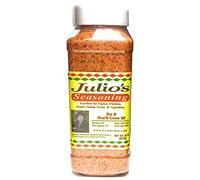 JERVAMNI 32oz (2 lb) Restaurant Bottle - Texas' Favorite Seasoning - Meat Seasoning - Taco Seasoning - Vegetable Seasoning - Famous Texmex Taste From Julio's Corn Chips