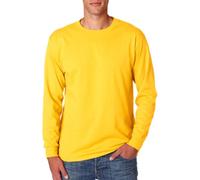 Jerzees 29L 5.6 Oz. 50/50 Long-Sleeve T-Shirt - Island Yellow - Medium