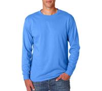 Jerzees 5.6 oz. 50/50 Heavyweight Blend Long-Sleeve T-Shirt Columbia Blue Medium