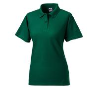 Jerzees Colours Ladies 65/35 Hard Wearing Pique Short Sleeve Polo Shirt (XS) (Bottle Green)
