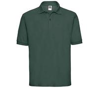 Jerzees Colours Mens 65/35 Hard Wearing Pique Short Sleeve Polo Shirt (M) (Bottle Green)