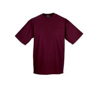 Jerzees Colours Mens Classic Short Sleeve T-Shirt (2XL) (Burgundy)