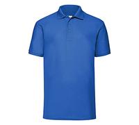 Jerzees Colours Mens Ultimate Cotton Short Sleeve Polo Shirt (4XL) (Bright Royal)