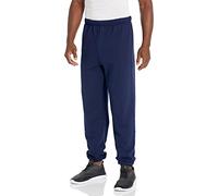Jerzees Men's Adult Elastic Bottom Sweatpants, Navy, Large