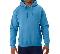 Jerzees Men's Adult Pullover Hooded Sweatshirt, Columbia Blue, Medium