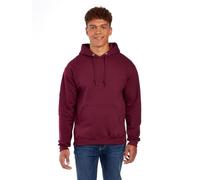 Jerzees Men's Adult Pullover Hooded Sweatshirt, Maroon, Medium