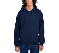 Jerzees Men's Adult Pullover Hooded Sweatshirt, Navy, X-Large
