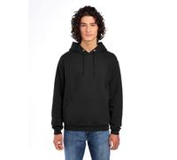 Jerzees Men's Fleece Pullover Hooded Sweatshirt, Hoodie-Black, Large