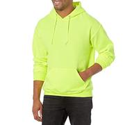 Jerzees Men's Fleece Pullover Hooded Sweatshirt, Hoodie-Safety Green, XXL
