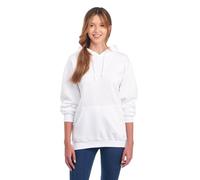 Jerzees Men's Fleece Pullover Hooded Sweatshirt, Hoodie-White, XL