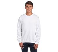 Jerzees Men's NuBlend Fleece Hoodies and Sweatshirts, Sweatshirt - White, XL