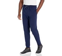 Jerzees Men's NuBlend Fleece Joggers with Pockets, Relaxed Fit, Cotton Blend Sweatpants, Navy, Large