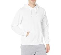 Jerzees Men's Fleece Pullover Hooded Sweatshirt, Hoodie-White, Large