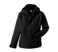 JERZEES Men's Premium Hydraplus 2000 Water Resistant Jacket in Black | Size: Medium Jerzees Black M