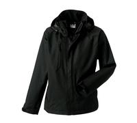JERZEES Men's Premium Hydraplus 2000 Water Resistant Jacket in Black | Size: Small Jerzees Black S