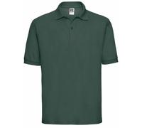 JERZEES Men's Russell Classic Short Sleeve Polycotton Polo Shirt in Bottle Green | Size: XS Jerzees Bottle Green XS