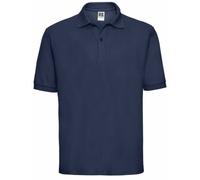 JERZEES Men's Russell Classic Short Sleeve Polycotton Polo Shirt in Navy | Size: 5XL Jerzees Navy 5XL