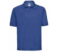 JERZEES Men's Russell Classic Short Sleeve Polycotton Polo Shirt in Royal | Size: XS Jerzees Royal XS