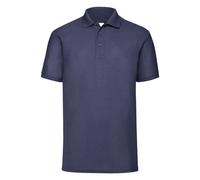 JERZEES Men's Ultimate Cotton Short Sleeve Polo Shirt in Navy | Size: 4XL Jerzees Navy 4XL