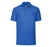 JERZEES Men's Ultimate Cotton Short Sleeve Polo Shirt in Royal | Size: Small Jerzees Royal S