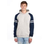 Jerzees NuBlend® Varsity Colour-Block Stylish Pullover Hood