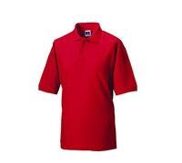 Jerzees polo shirt classic red size XL