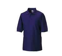 Jerzees polo shirt purple size M