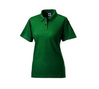 Jerzees Russell Ladies Classic Poly/Cotton Pique Polo Shirt Bottle Green 16