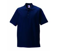 Jerzees Russell Mens Ultimate Cotton Pique Polo Shirt Navy 3XL