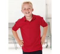 Jerzees Schoolgear 539B Classic Polo White - Size: 1-2 Years Colour: W 1-2 Years