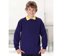 Jerzees Schoolgear 7620B Classic Sweatshirt Bright Red - Size: 1-2 Yea 1-2 Years