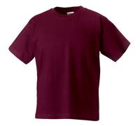 Jerzees Schoolgear Childrens Classic Plain T-Shirt (9-10) (Burgundy)