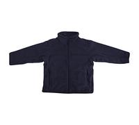 Jerzees Schoolgear Childrens Full Zip Outdoor Fleece Jacket (11-12) (French Navy)