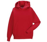 Jerzees Schoolgear Childrens Hooded Sweatshirt (11-12) (Classic Red)