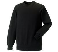 Jerzees Schoolwear Jerzees Schoolgear Raglan Sleeve Sweatshirt Pack of 2 in Black | Size: 1-2 Jerzees Schoolwear Black 1-2