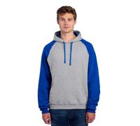 Jerzees Unisex Adult Colour Block Nublend Hoodie BC7095