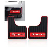 jeseny 2 PCS Car Mud Flaps Soft Material Automotive Rubber Mudguard Universal Mud Flaps Guards Splash Front and Rear Anti-Fly Splash Paddy Board Exterior Accessories Mud Decoration (Sports)