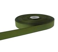 Jesep One Roll 100 Yards 1" Soild Grosgrain Ribbon Boutique Gift Wrapping Package Ribbon, DIY Crafts Bow Hair Headband Accessories Assorted Ribbon#570 (1" 25mm, Olive Green)
