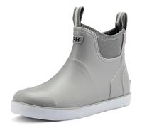 Jesindr Men's Wellington Boots, Protective Waterproof Non-Slip Ankle Boots, Breathable Black Chelsea Boots, Original Fashion Basic Riding Boots, gray, 8 UK