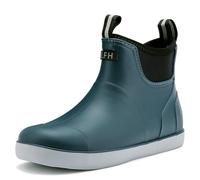 Jesindr Men's Wellington Boots, Protective Waterproof Non-Slip Ankle Boots, Breathable Black Chelsea Boots, Original Fashion Basic Riding Boots, blue, 8.5 UK