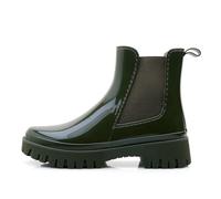 Jesindr Wellies Women, Waterproof Wellington Boots for Ladies, Stylish Keep Warm Ankle Rubber Boots, Short Chelsea Welly Boots