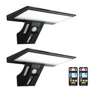 JESLED Solar Outdoor Lights, 90 LED Security Light with Motion Sensor