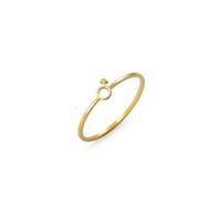 JESMING Minimalist Gender Symbol Ring Hollow Out Stainless Steel Jewelry Delicate Everyday Statement Accessories Gold, Silver Size 7-11 Rings for Women, Metal, No Gemstone