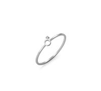 JESMING Minimalist Gender Symbol Ring Hollow Out Stainless Steel Jewelry Delicate Everyday Statement Accessories Gold, Silver Size 7-11 Rings for Women, Metal, No Gemstone