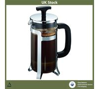 Elegant 0.35L French Press Coffee Maker - 12 oz Manual Brew for Home & Office